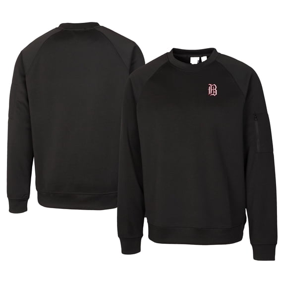 Unisex Cutter & Buck Black Birmingham Barons Clique Lift Eco Performance Sweatshirt
