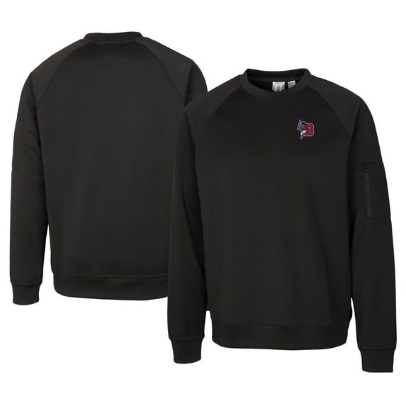 Unisex Cutter & Buck Black Buffalo Bisons Clique Lift Eco Performance Sweatshirt