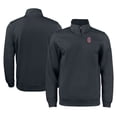 thumbnail image 1 of Unisex Cutter & Buck Black Greenville Drive Clique Lift Eco Performance Half-Zip Pullover Top, 1 of 3