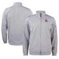 thumbnail image 1 of Unisex Cutter & Buck Gray Frisco RoughRiders Clique Lift Eco Performance Full-Zip Jacket, 1 of 3