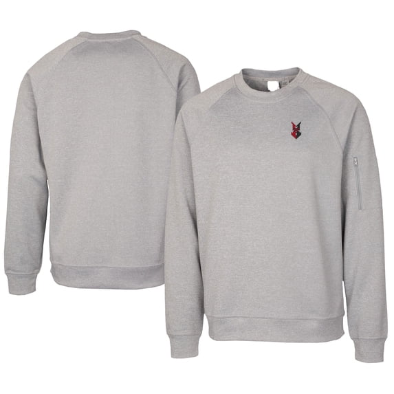 Unisex Cutter & Buck Gray Indianapolis Indians Clique Lift Eco Performance Sweatshirt