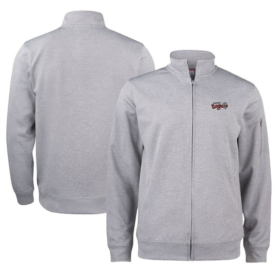 Unisex Cutter & Buck Gray Lansing Lugnuts Clique Lift Eco Performance Full-Zip Jacket