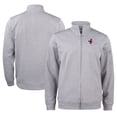thumbnail image 1 of Unisex Cutter & Buck Gray Memphis Redbirds Clique Lift Eco Performance Full-Zip Jacket, 1 of 3