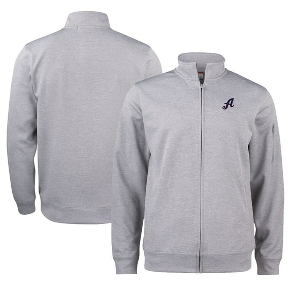Unisex Cutter & Buck Gray Reno Aces Clique Lift Eco Performance Full-Zip Jacket