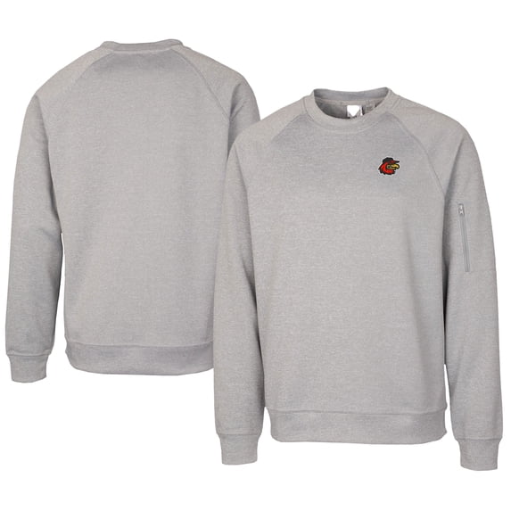 Unisex Cutter & Buck Gray Rochester Red Wings Clique Lift Eco Performance Sweatshirt