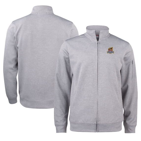 Unisex Cutter & Buck Gray Toledo Mud Hens Clique Lift Eco Performance Full-Zip Jacket
