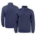thumbnail image 1 of Unisex Cutter & Buck Navy Binghamton Rumble Ponies Clique Lift Eco Performance Half-Zip Pullover Top, 1 of 3