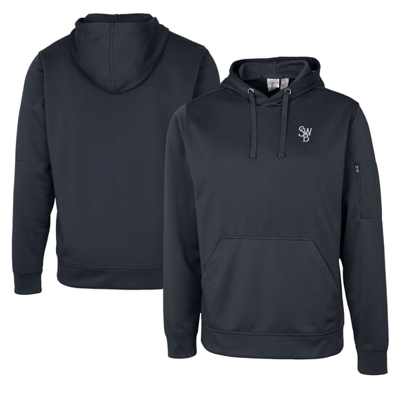 Unisex Cutter & Buck Navy Scranton Wilkes-Barre RailRiders Clique Lift Eco Performance Pullover Hoodie Sweatshirt