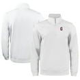thumbnail image 1 of Unisex Cutter & Buck White Greenville Drive Clique Lift Eco Performance Half-Zip Pullover Top, 1 of 3