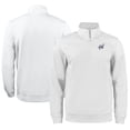 thumbnail image 1 of Unisex Cutter & Buck White Reading Fightin Phils Clique Lift Eco Performance Half-Zip Pullover Top, 1 of 3