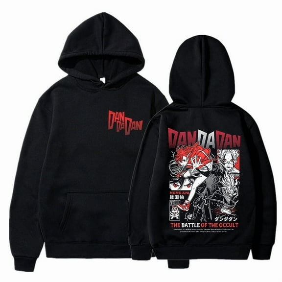 Unisex Dandadan Anime Merch Hooded Sweatshirt