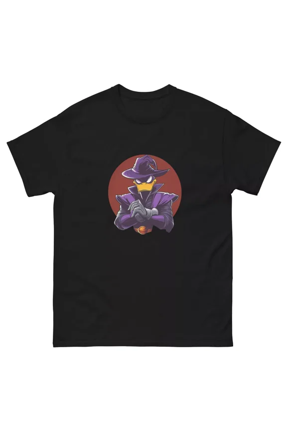 Unisex Darkwing Tee, Classic Cartoon Character, Funny Darkwing Duck Tshirt