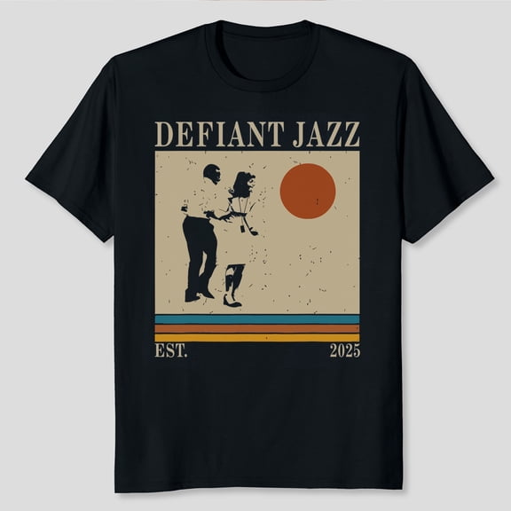Unisex Defiant Jazz, Severance TV Series Graphic T-Shirt, Sizes S-5XL, Tbun Men's And Women's Graphic Tee 100% Cotton by TBun, Full Sizes S-5XL