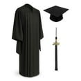 thumbnail image 1 of CLERKMANS University PhD Academic Hood, Doctoral Graduation, Tailored Fit, Unisex Academic & Judicial Robes (Big & Tall), 1 of 8