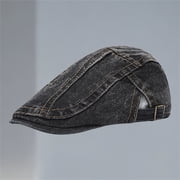 Black Newsboy Caps