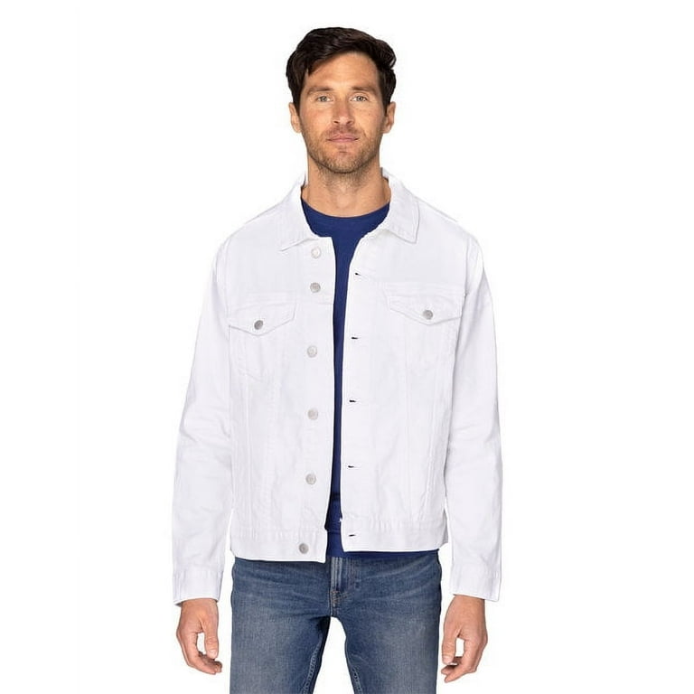 Threadfast Apparel 370J Unisex Denim Jacket Off White Denim S