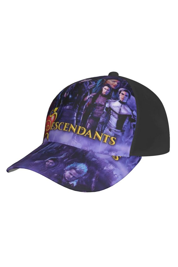 Unisex Descendan-t Baseball Cap Adjustable Trucker Hat for Running Sports Hiking Camping