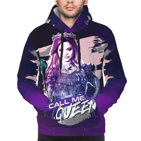 Unisex Descendan-t Pullover Hoodies 3D Print Novelty Sweatshirts Hoodie with Pocket for Men Women