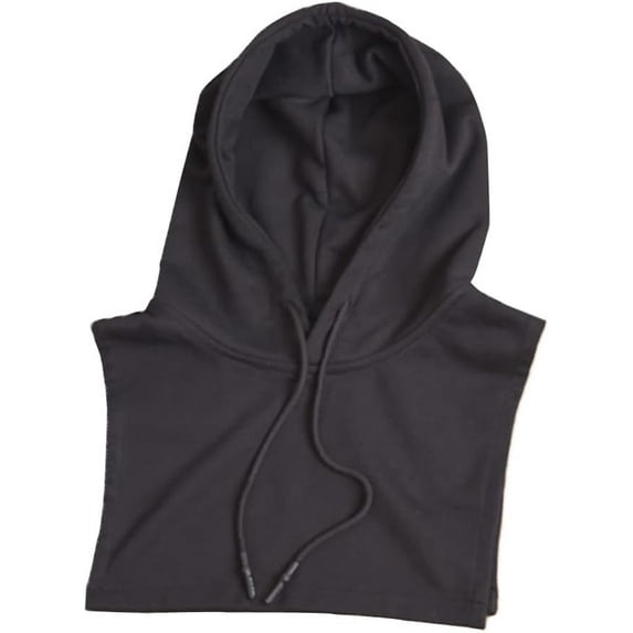 Unisex Detachable Dickey Collar Half Blouse Hoodie Faux Collar