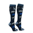thumbnail image 1 of Unisex Dinosaurs Socks Funny Dino Compression Socks for Men and Women, 1 of 7