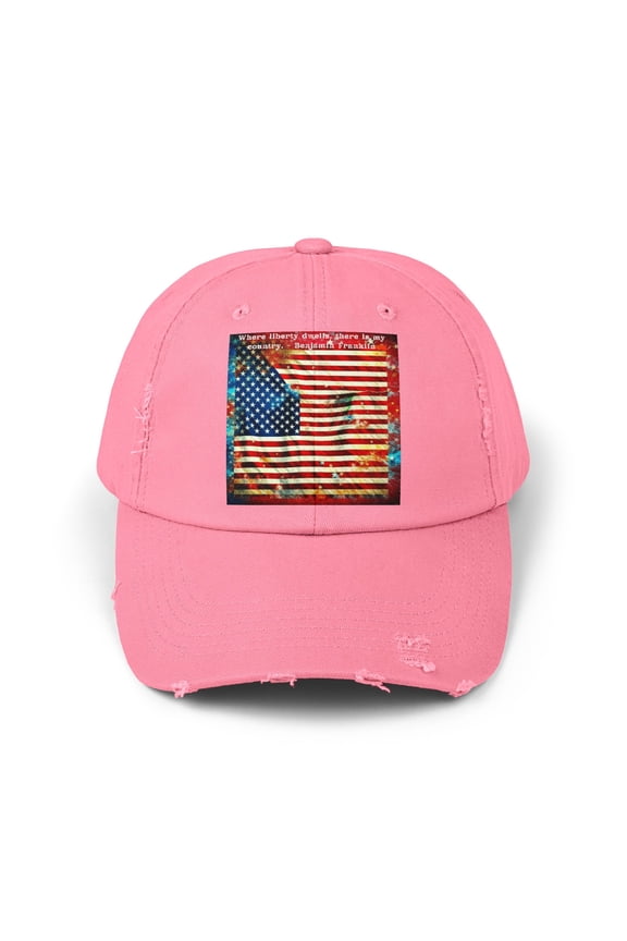 Unisex Distressed Cap