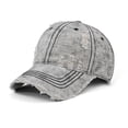 thumbnail image 1 of Unisex Distressed Vintage Washed Baseball Cap Classic Retro Washable Cotton Plain Ball Caps Adjustable Golf Dad Hats Black, 1 of 3