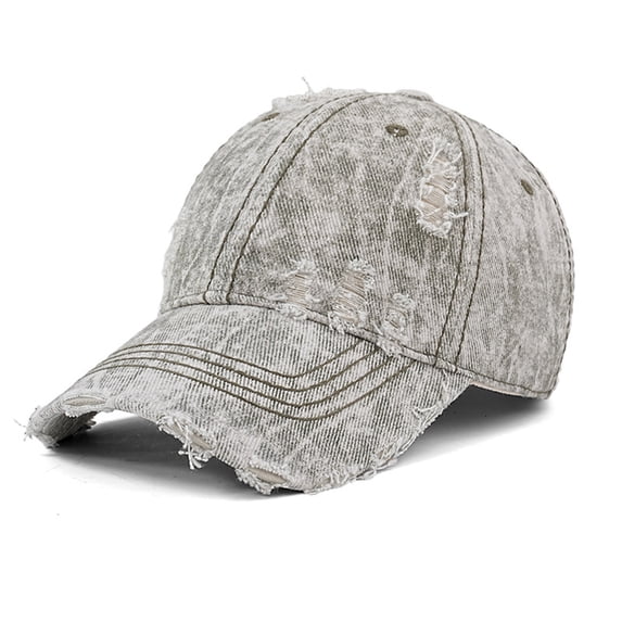 Unisex Distressed Vintage Washed Baseball Cap Classic Retro Washable Cotton Plain Ball Caps Adjustable Golf Dad Hats Green