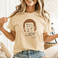 thumbnail image 1 of Unisex Do It Lady Chit Shirt Graphic T-Shirt, Sizes S-5XL, Tbun Men's And Women's Graphic Tee 100% Cotton by TBun, Full Sizes S-5XL, 1 of 5