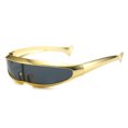 thumbnail image 1 of Unisex Dolphin Sunglasses for Men and Women Outdoor Sports Cycling PC Lens Sunglasses Normal Frame Flexibility Suitable, 1 of 4