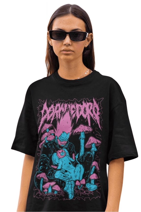 Unisex Dorohedoro Noi Anime T-Shirt, Nikaido Kaiman Manga Shirt, Caiman Shirt