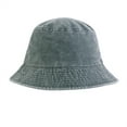 thumbnail image 1 of Unisex Double Side Wear Reversible Bucket Hat Trendy Twill Canvas Sun Fishing Hat Fashion Cap Wide Brimmed Hat Men's Modern Sun Hat Hat Painting Bucket Hat Cow Sun Hat Foldable Boy's Bucket Hat Summer, 1 of 2