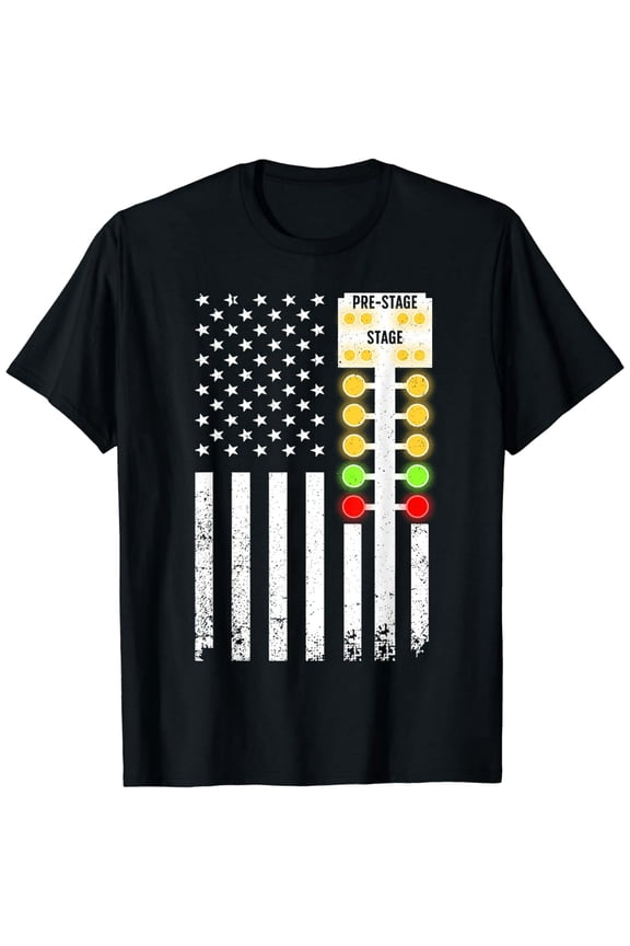 Unisex Drag Racing Graphic Tee - Tuner Car Racer Print T-Shirt Sizes S-4XL