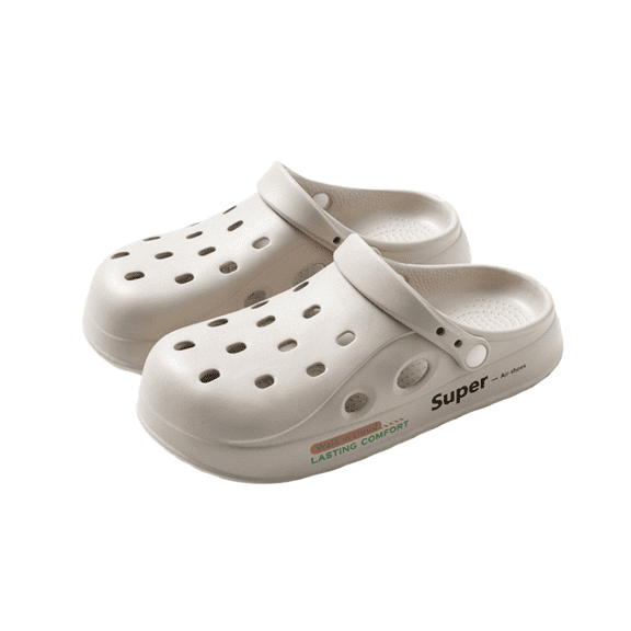 Unisex EVA Closed-Toe Clog Slippers, Waterproof Non-Slip Sandals for Men and Women, Lightweight Breathable Garden Shoes with Anti-Skid Sole, Durable Indoor Outdoor Wear