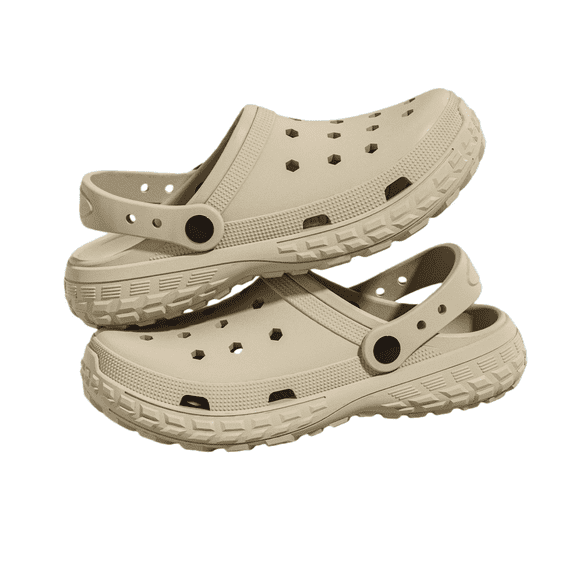 Unisex EVA Closed-Toe Clog Slippers, Waterproof Non-Slip Sandals for Men and Women, Lightweight Breathable Garden Shoes with Anti-Skid Sole, Durable Indoor Outdoor Wear