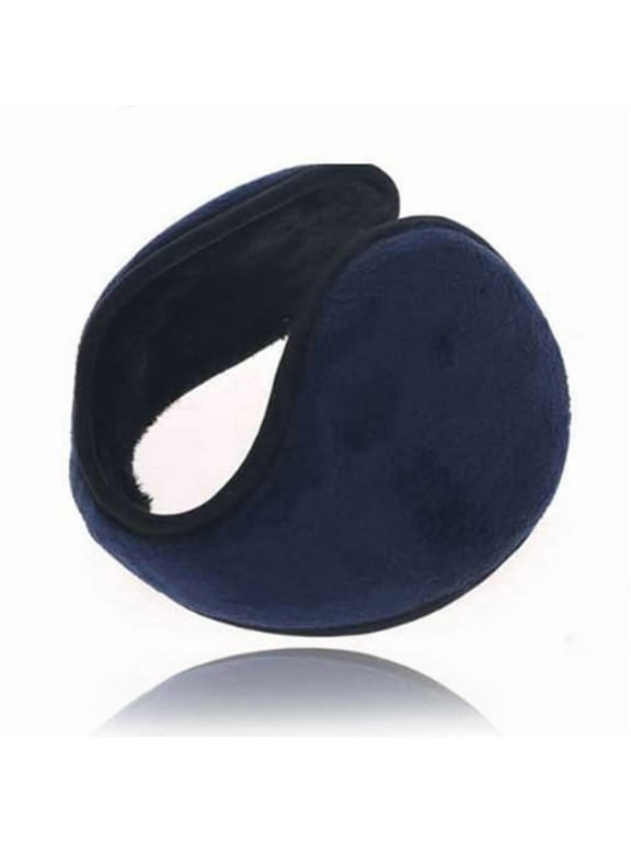 Unisex Ear Warmer Adjustable Behind The Head Ultra Soft Ear Muff Cyan