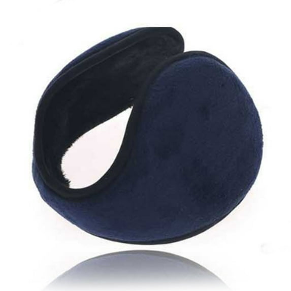 Unisex Ear Warmer Adjustable Behind The Head Ultra Soft Ear Muff Cyan