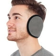 thumbnail image 1 of Unisex Ear Warmer Adjustable Behind The Head Ultra Soft Ear Muff Gray, 1 of 8