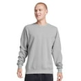 thumbnail image 1 of Unisex Eco Premium Blend Ring-Spun Crewneck Sweatshirt, 57/43 Cotton/Polyester Long Sleeve Winter Sweater (Forest Grey Heather , 2XL), 1 of 8