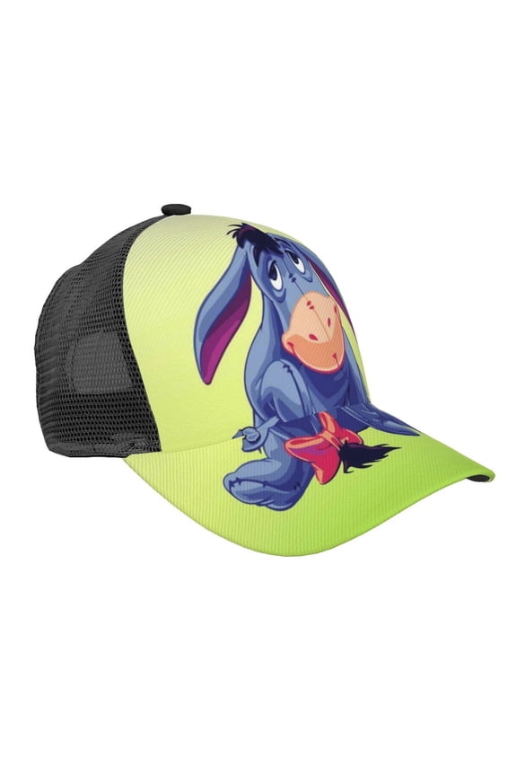 Unisex Ee-Yore Baseball Cap Adjustable Trucker Mesh Hat For Running Sports Hiking Camping