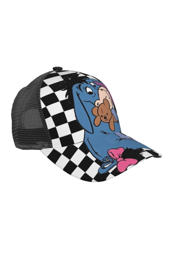 Unisex Ee-Yore Baseball Cap Adjustable Trucker Mesh Hat For Running Sports Hiking Camping