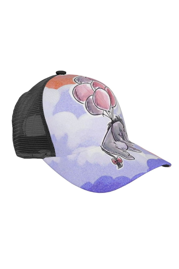 Unisex Ee-Yore Baseball Cap Adjustable Trucker Mesh Hat For Running Sports Hiking Camping