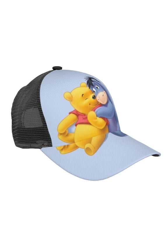 Unisex Ee-Yore Baseball Cap Adjustable Trucker Mesh Hat For Running Sports Hiking Camping