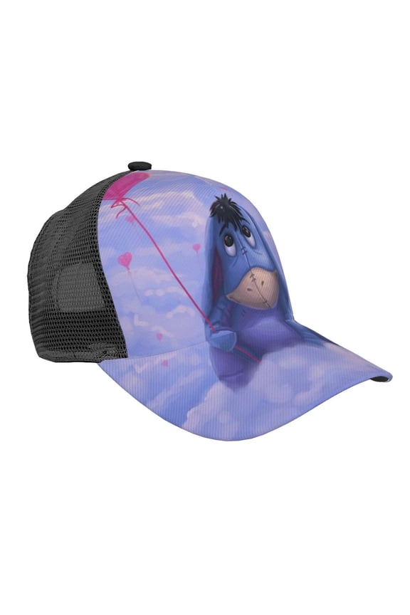 Unisex Ee-Yore Baseball Cap Adjustable Trucker Mesh Hat For Running Sports Hiking Camping