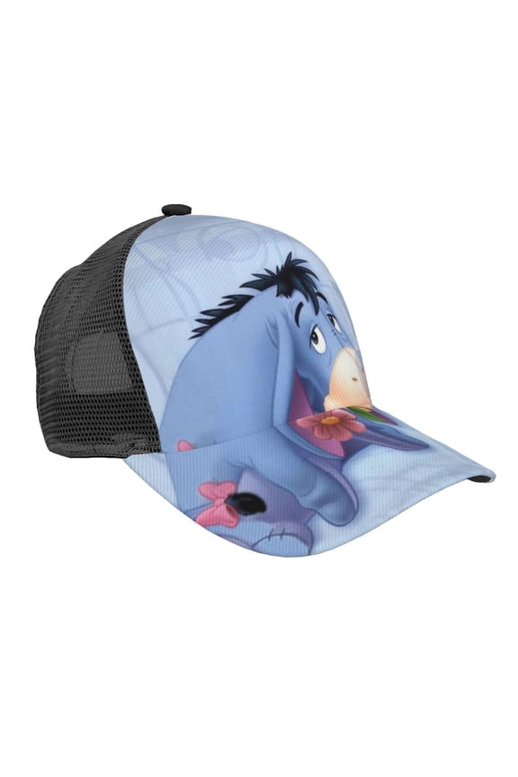 Unisex Ee-Yore Baseball Cap Adjustable Trucker Mesh Hat For Running Sports Hiking Camping