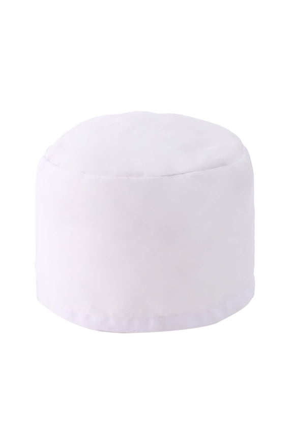Unisex Elastic Classic Round Doctor’s Hat Sanitary Work Cap for Kitchen Use, WH2