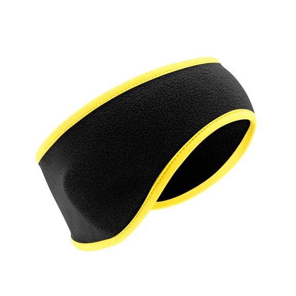 Unisex Elastic Fleece Winter Ear Warmer Headband, Ultralight Windproof Forehead Protector, Stretchy Warm Hair Band for Outdoor Running Cycling Hiking Daily Cold Weather Ear Cold Prevention Wear