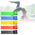 thumbnail image 1 of Latex Resistance Band Set for Full Body Strength Training Yoga Fitness and Lifting Workouts 5PCS, 1 of 5