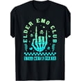 thumbnail image 1 of Unisex Elder Emo Club Skeleton Still Not A Phase Graphic T-Shirt, 1 of 6