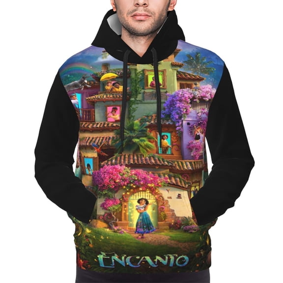 Unisex Encan-t Pullover Hoodies 3D Print Novelty Sweatshirts Hoodie with Pocket for Men Women