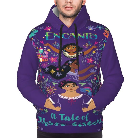 Unisex Encan-t Pullover Hoodies 3D Print Novelty Sweatshirts Hoodie with Pocket for Men Women